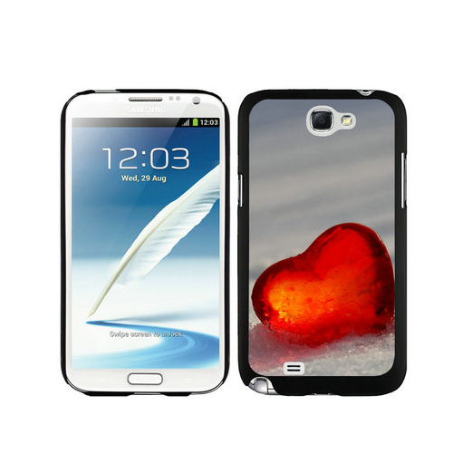 Valentine Snow Love Samsung Galaxy Note 2 Cases DTW - Click Image to Close